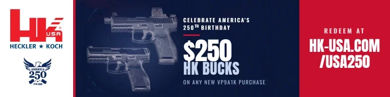 HK will give back $250 on the purchase of any VP9A1K through the end of August
