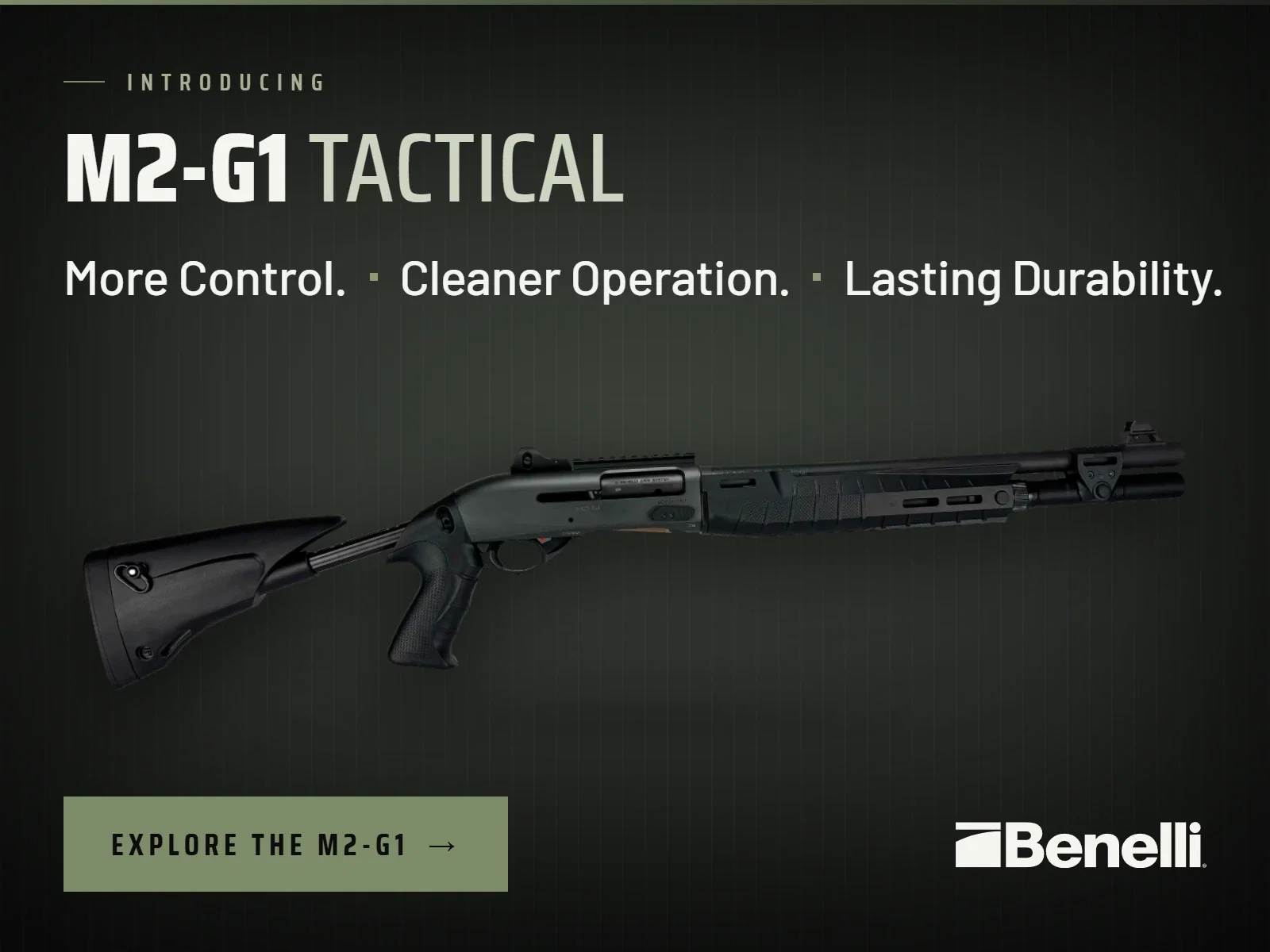 Introducing the Benelli M2-G1