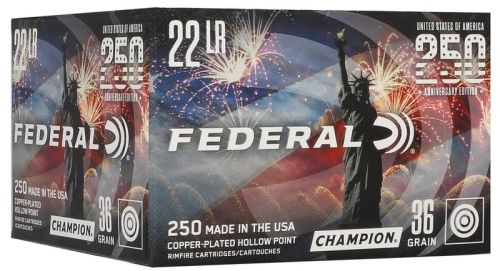 Federal Cartridge Co. 250th Anniversary USA .22 LR Hollow Point