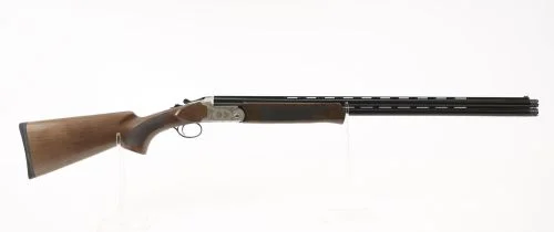 Pointer Acrius Over Under 20 Gauge Floral Coin Stainless Over / Under Shotgun