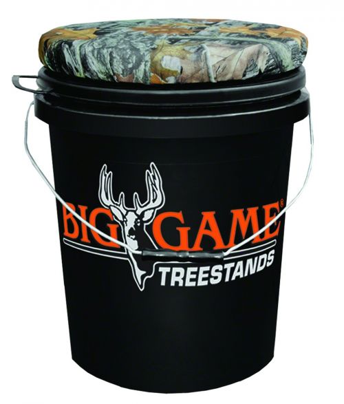 Big Game Treestands Dove Bucket Black/Camo
