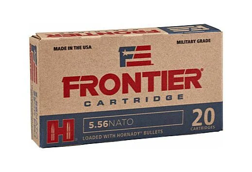 Hornady Frontier Military Grade 5.56 NATO Full Metal Jacket