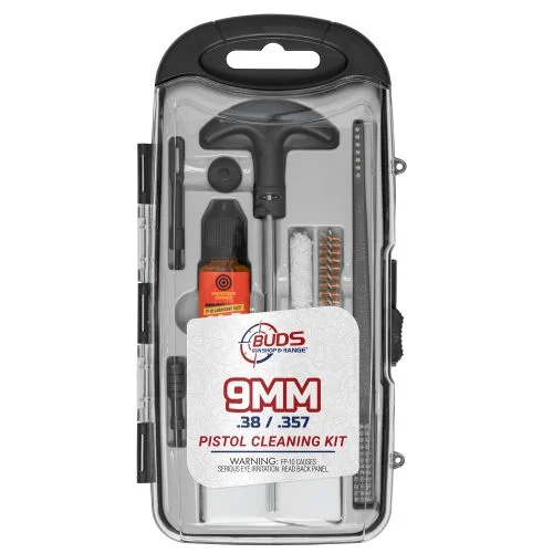 Bud's 9mm/.38/.357 Pistol Cleaning Kit Aluminum Rod by Shooter's Choice
