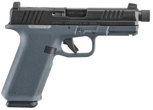 Ruger Security-9 Optic Ready Threaded 4.5in 9mm Black FNC Nitride and Stealth Gray Pistol