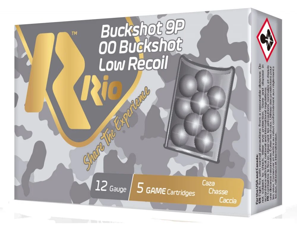 Rio Royal Buck Low Recoil 12 Gauge Buckshot