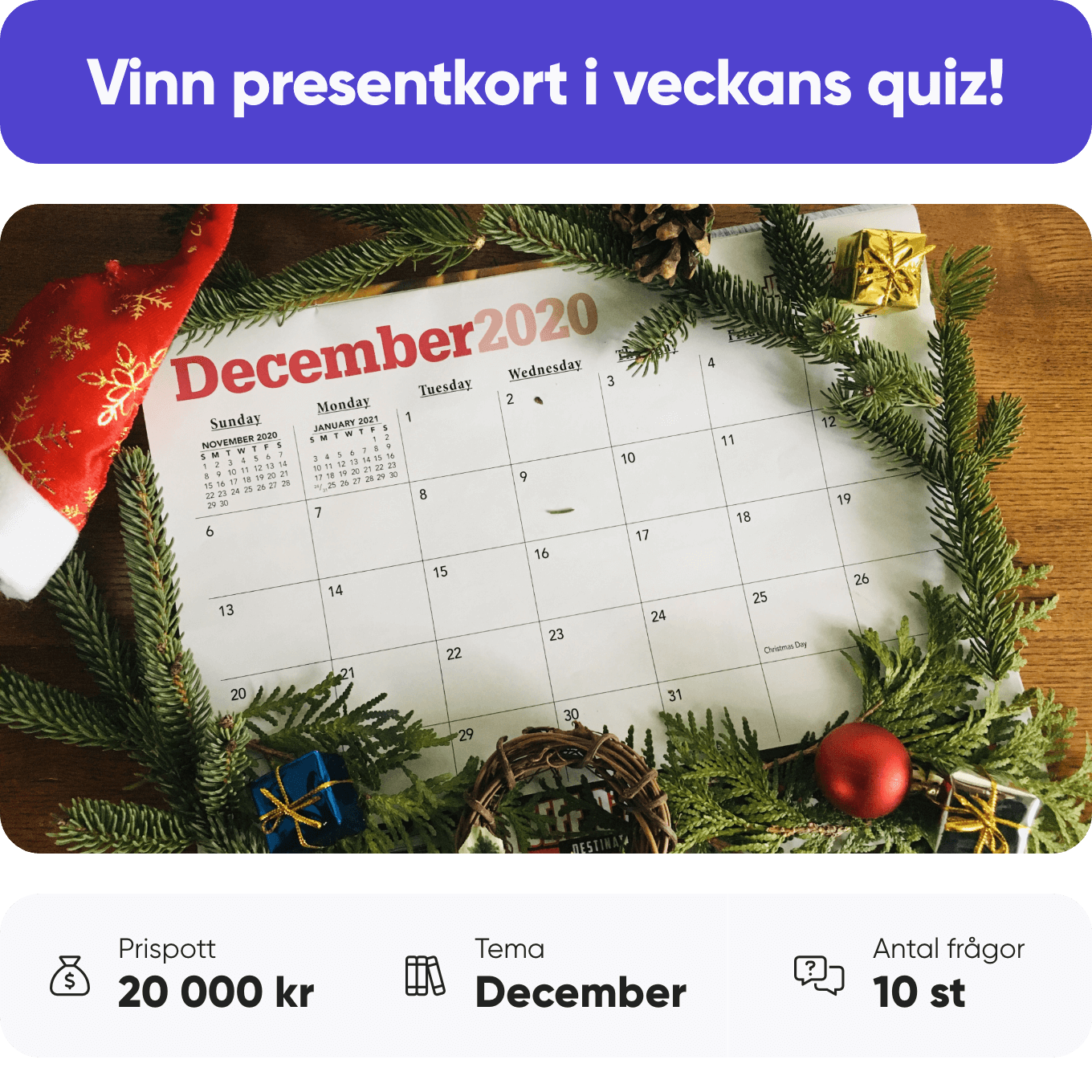 gör veckans quiz