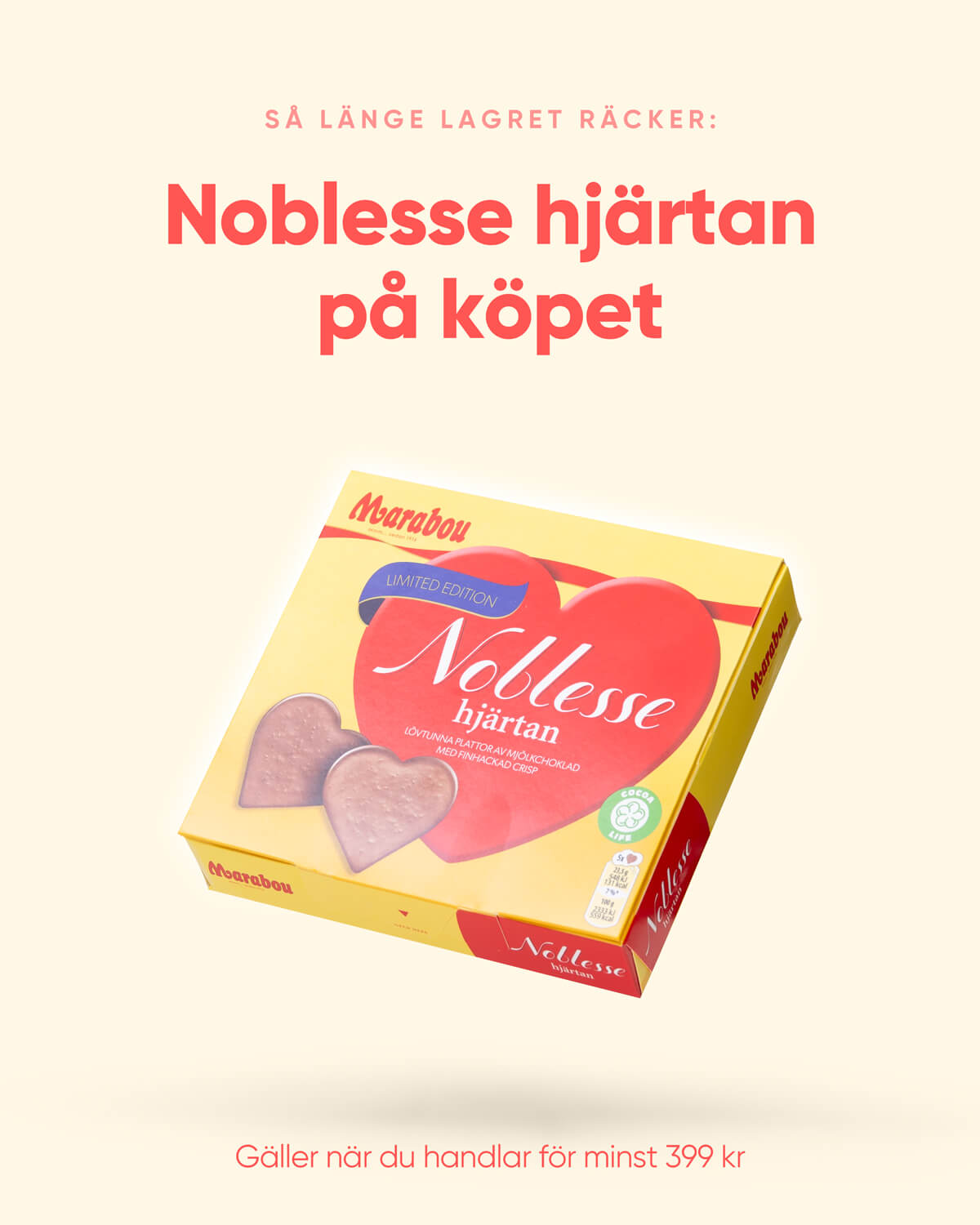 nobless hjärtan på köpet