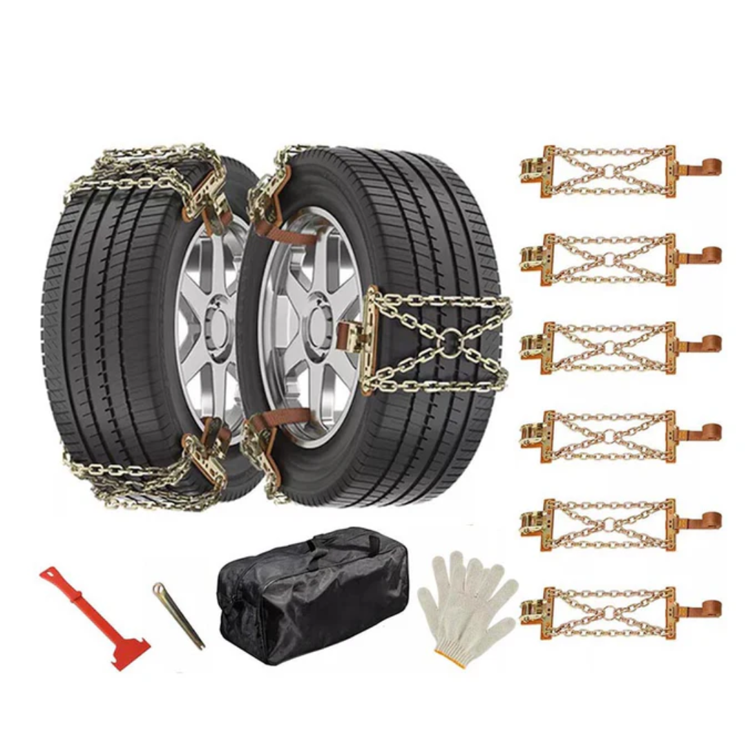 8pcs Car Tire Snow Chain