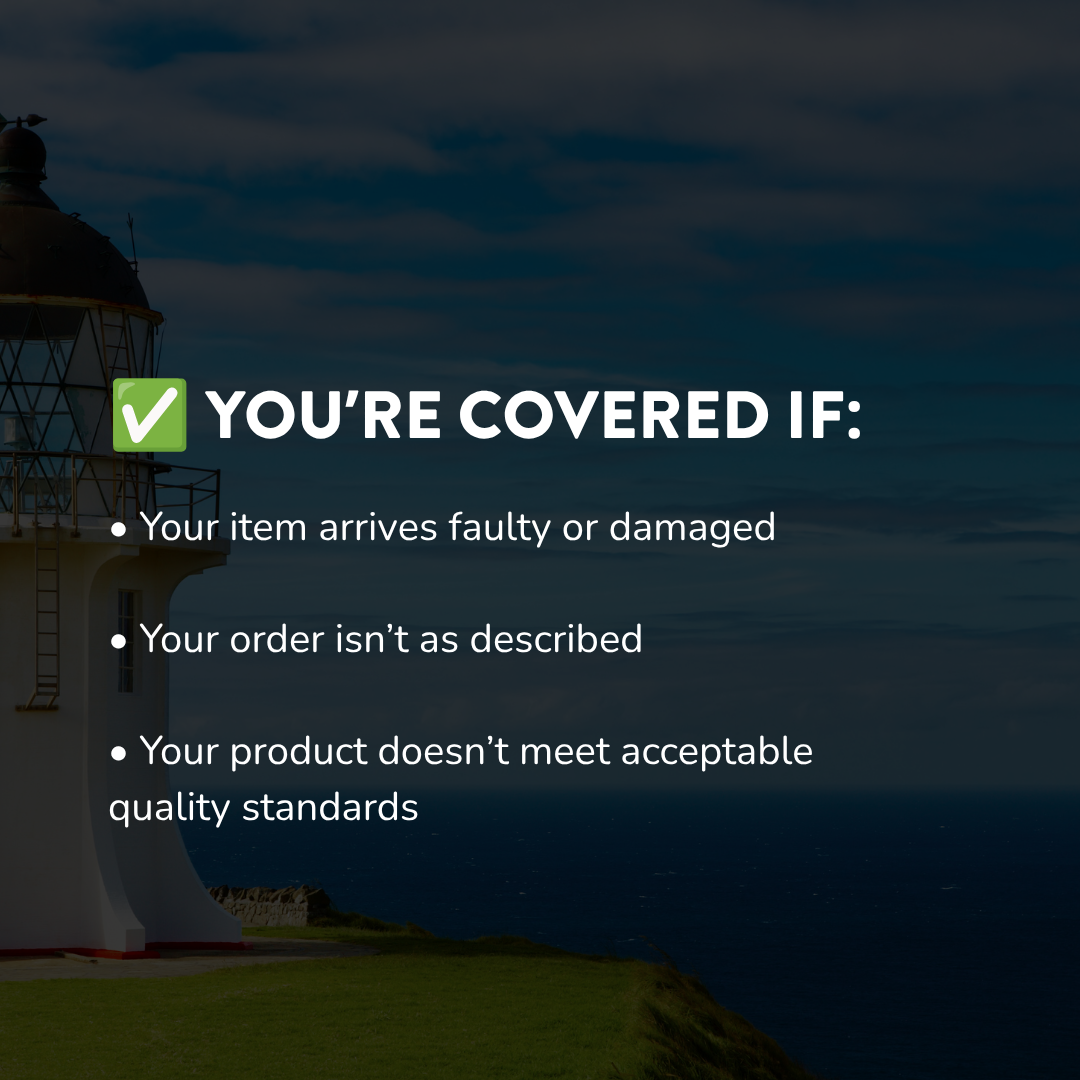 You're covered if...