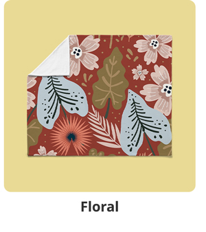 Shop Floral Blankets