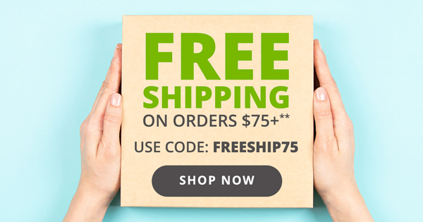 Free Shipping on Orders $75+**! Use Code: FREESHIP75