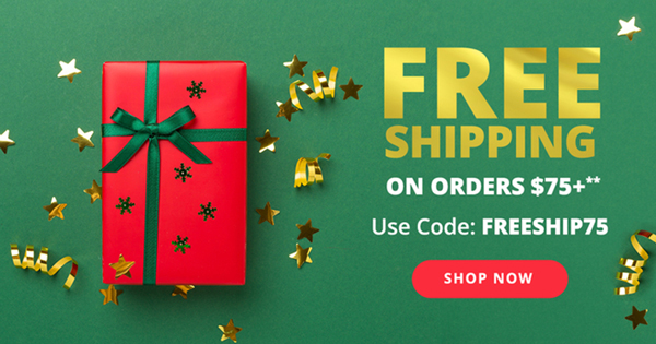 Free Shipping on $75+