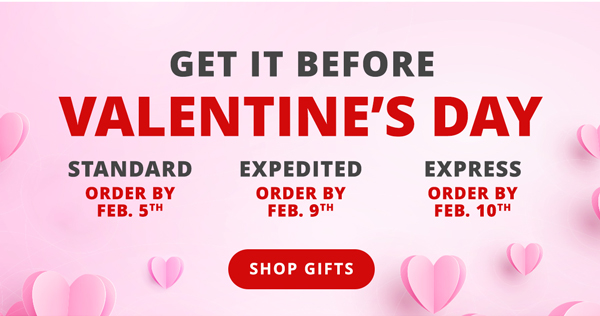 Get it before Valentine's Day