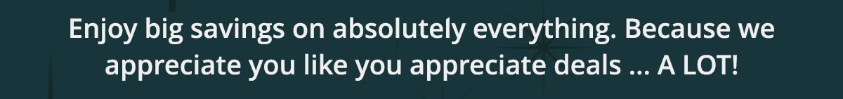 Customer Appreciation Sale : Save 40% Sitewide. Code: THANKFUL40