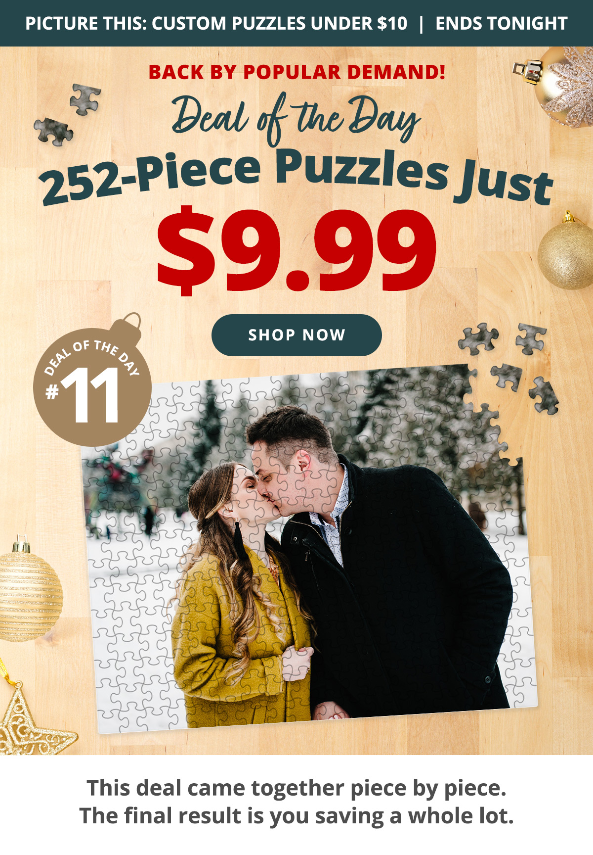 Custom Puzzles Just $9.99