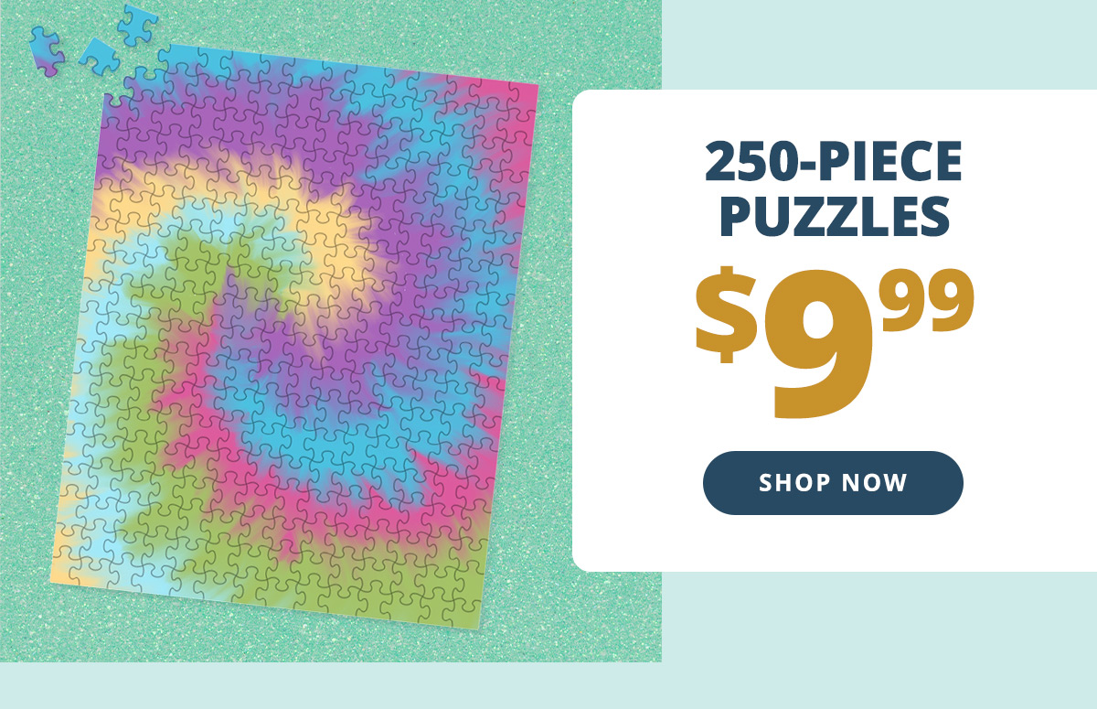 250-Piece Puzzles $9.99
