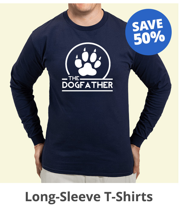 Save 50% on Long Sleeve T-Shirts