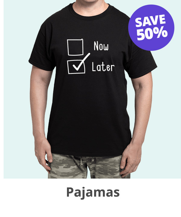 Save 50% on Pajamas