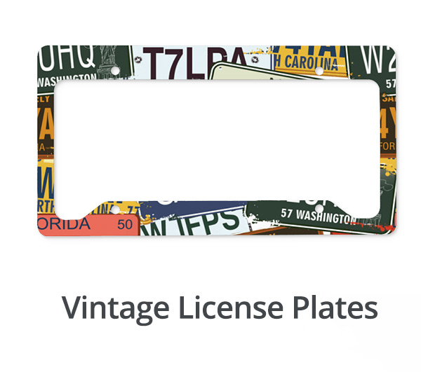 Vintage License Plates
