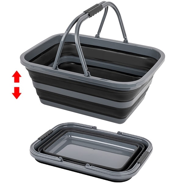 Panier à provision pliable en silicone Brunner Fold-Away 16 litres