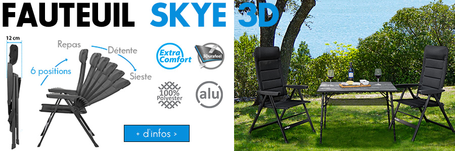 Fauteuil Skye 3D Brunner