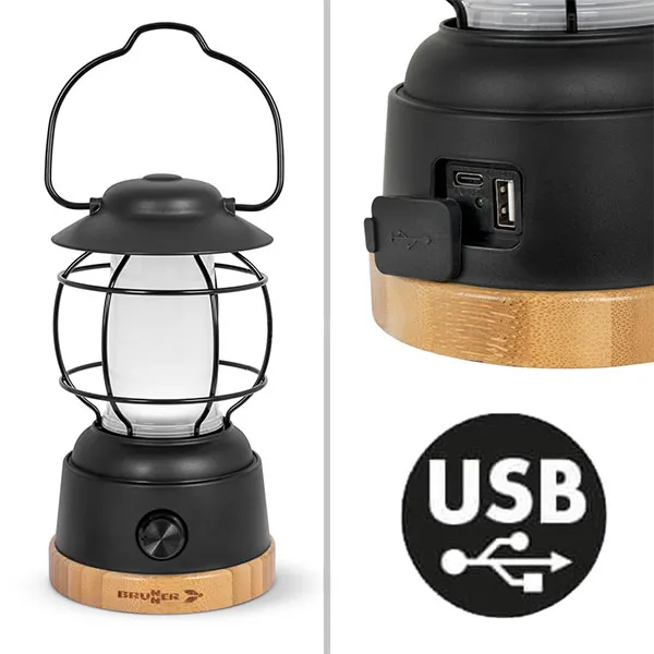 Lanterne de camping LED rechargeable USB LYSS Brunner