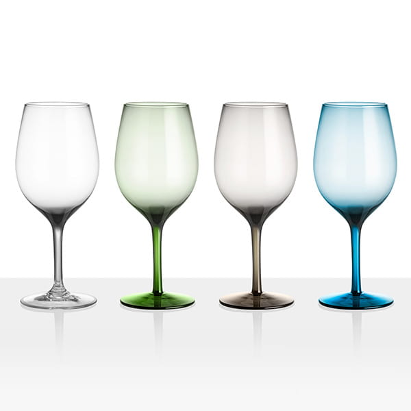 Lot de 4 verres à vin ONDA & JAZZ 60 cl BRUNNER