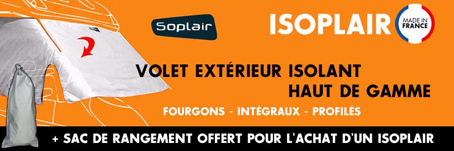 Volet isolant de cabine extérieur haut de gamme ISOPLAIR