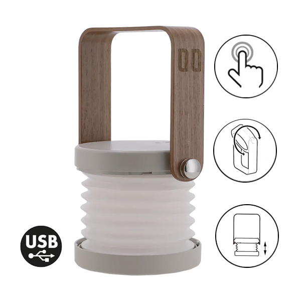 Lampe lanterne rechargeable USB Njord TRAVELLIFE