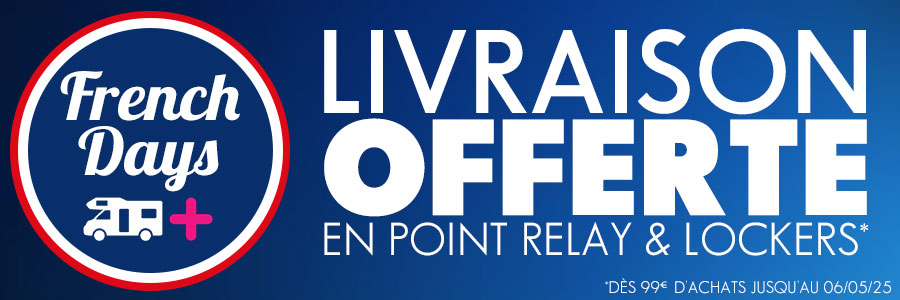French Days 2025 : Livraison offerte dès 99€ d'achats jusqu'au 30/09