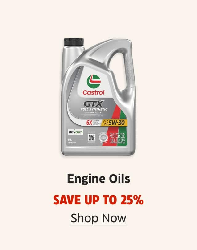 Engine Oils. Save up to 30%. Shop Now.