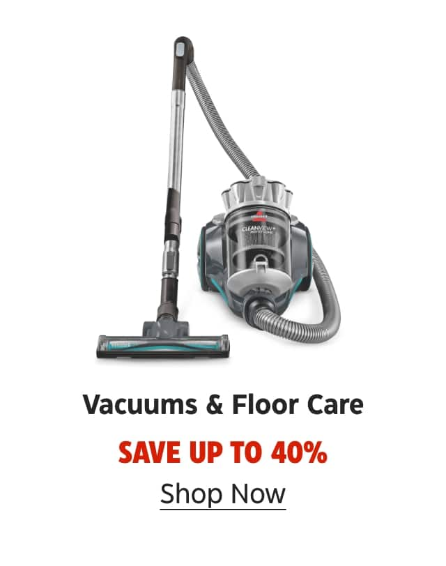 Vacuums & Floor Care. Save up to 50%. Shop Now.