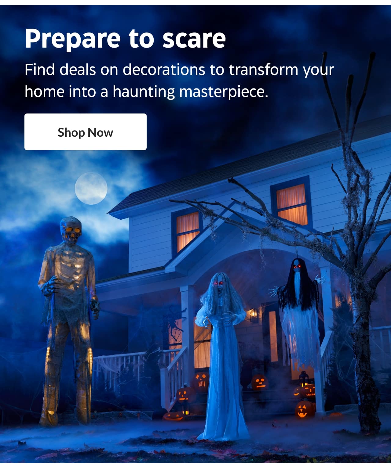 Prepare to scare. Find deals on decorations to transform your home into a haunting masterpiece. Shop Now.