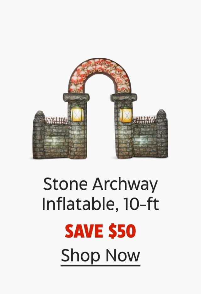 Stone Archway Inflatable, 10-ft. Save $50. Shop Now.