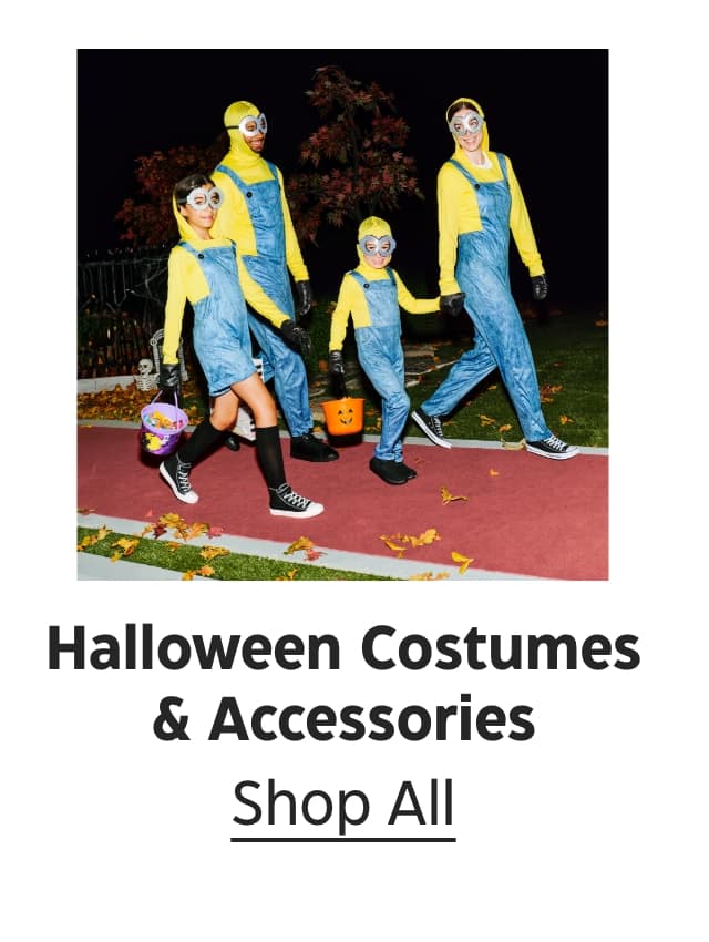 Halloween Costumes & Accessories. Shop All.