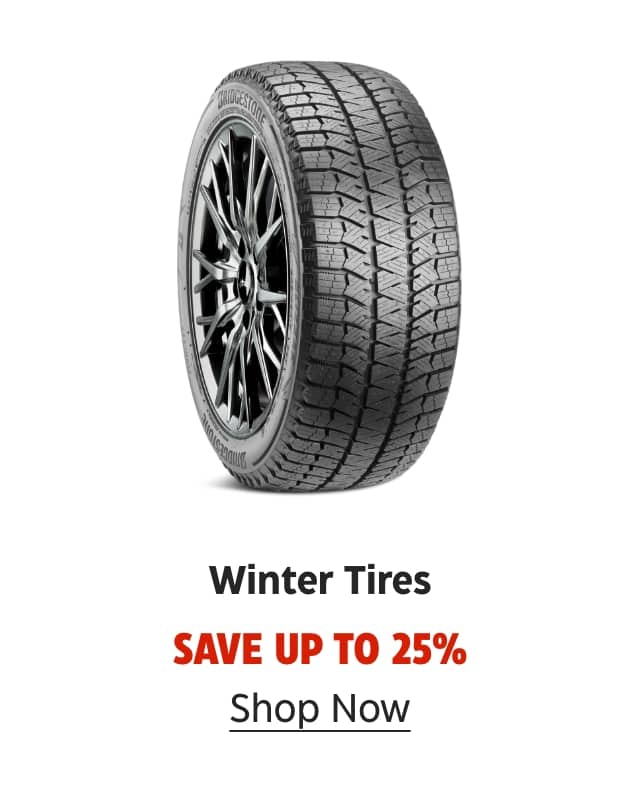 Winter Tires. Save up to 25%. Shop Now.