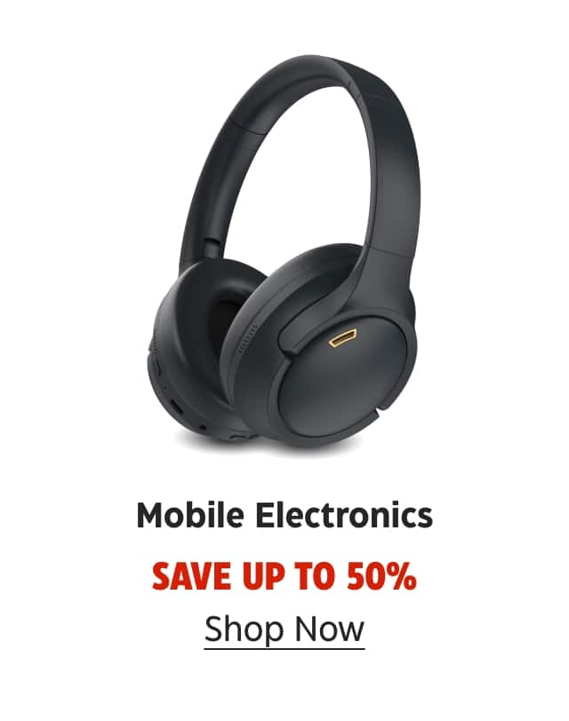 Mobile Electronics. Save up to 50%. Shop Now.