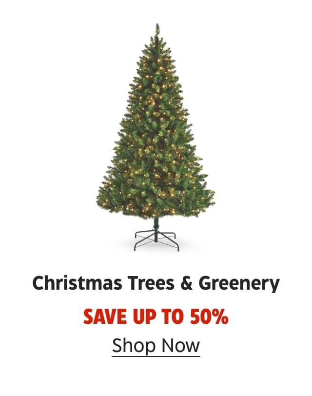 Christmas Trees & Greenery. Save up to 50%. Shop Now.