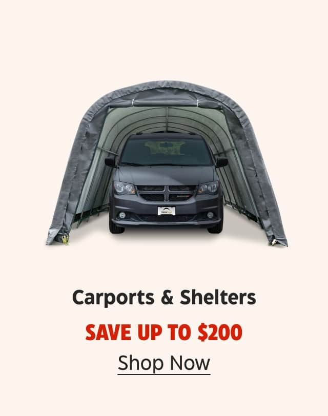 Carports & Shelters. Save up to $200. Shop Now.