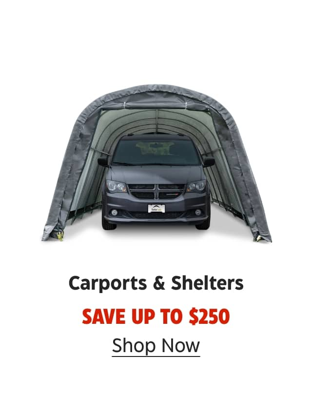 Carports & Shelters. Save up to $250. Shop Now.