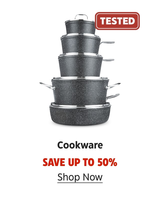 TESTED. Cookware. Save up to 50%. Shop Now.