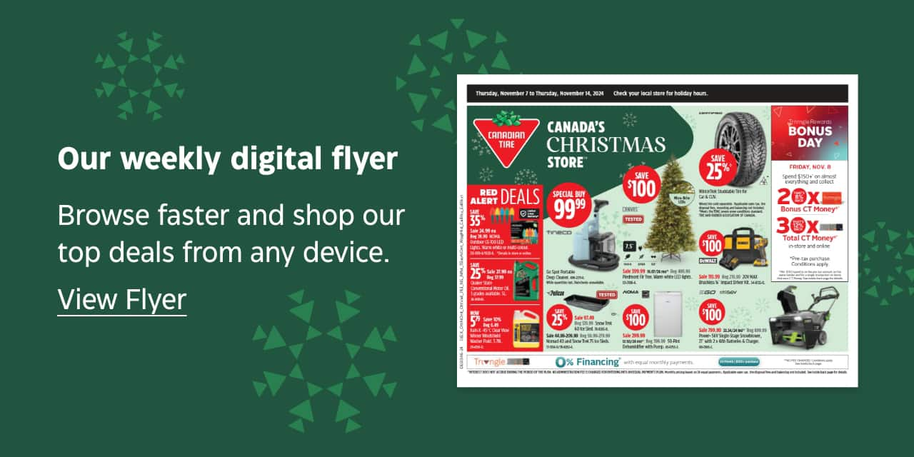 Our weekly digital flyer. Browse faster and shop our top deals from any device. View Flyer.