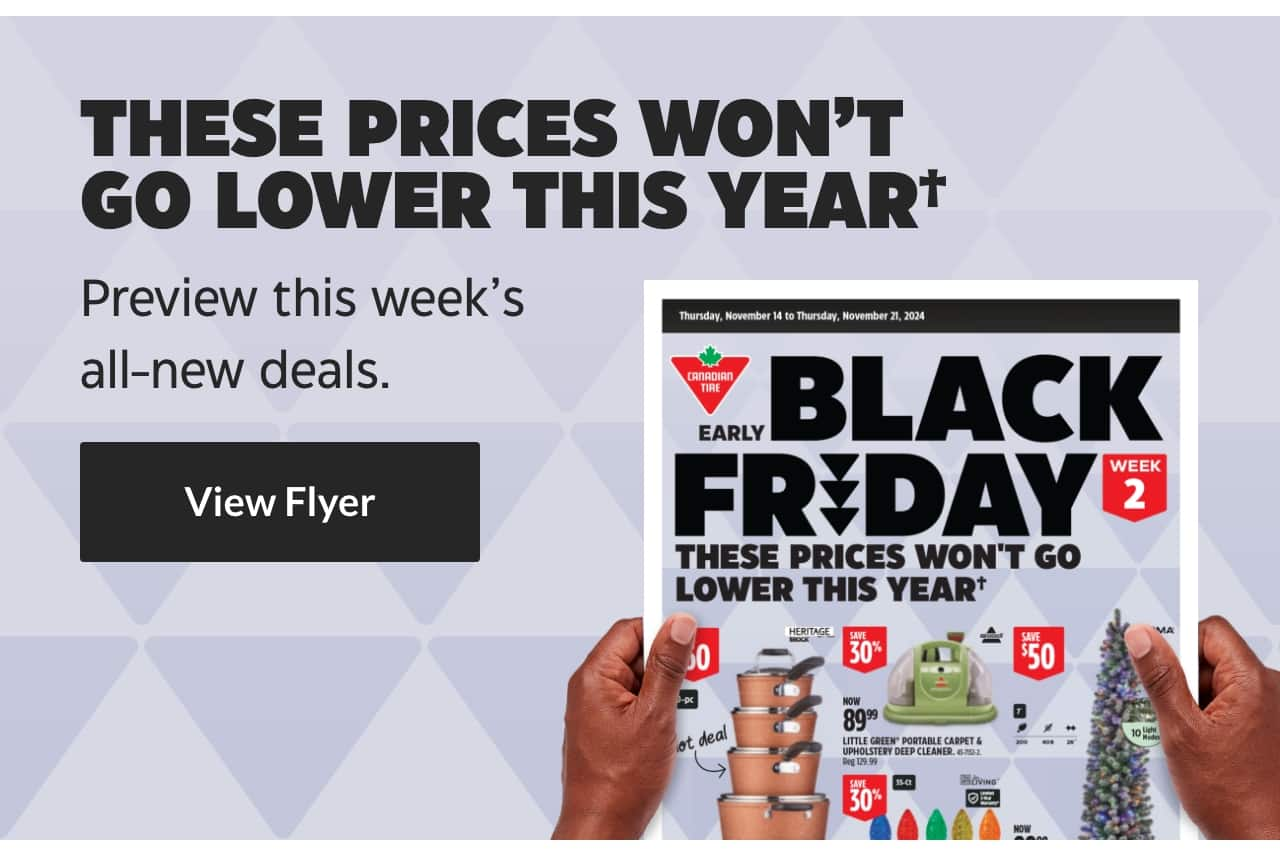 These Prices Won’t Go Lower This Year. Preview this week’s all-new deals. View Flyer.