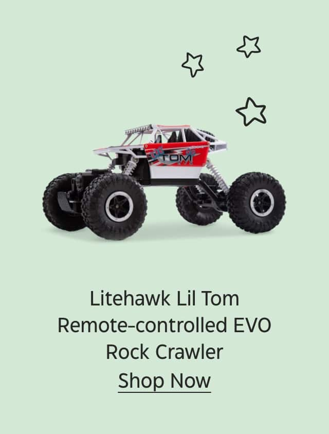 Litehawk Lil Tom Remote-controlled EVO Rock Crawler. Shop Now.