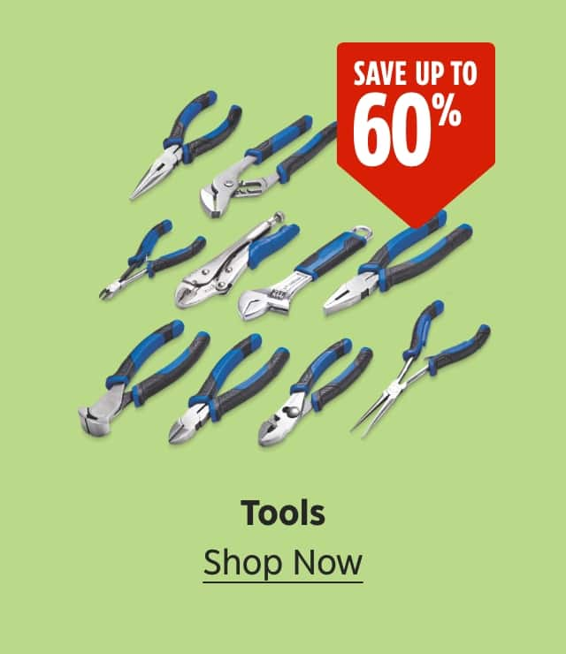 Save up to 60%. Tools. Shop Now.