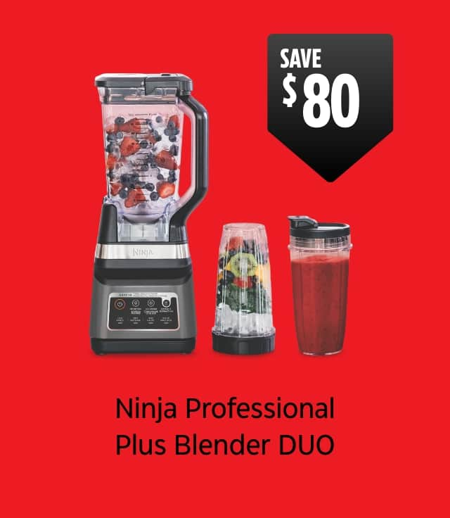 Save $85. Ninja Professional Plus Blener DUO.