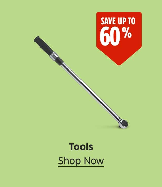 Save up to 60%. Tools. Shop Now.