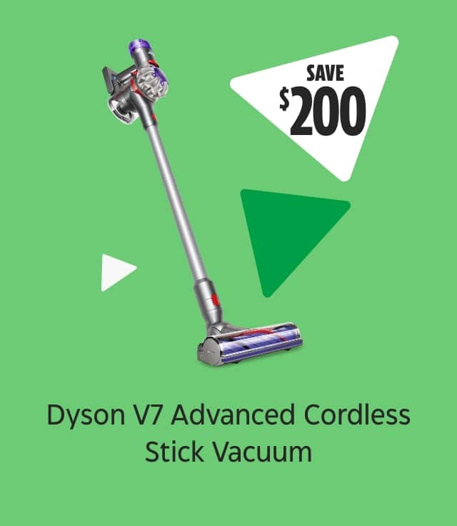 Save $200. Dyson V7 Advanced Cordless Stick Vacuum.