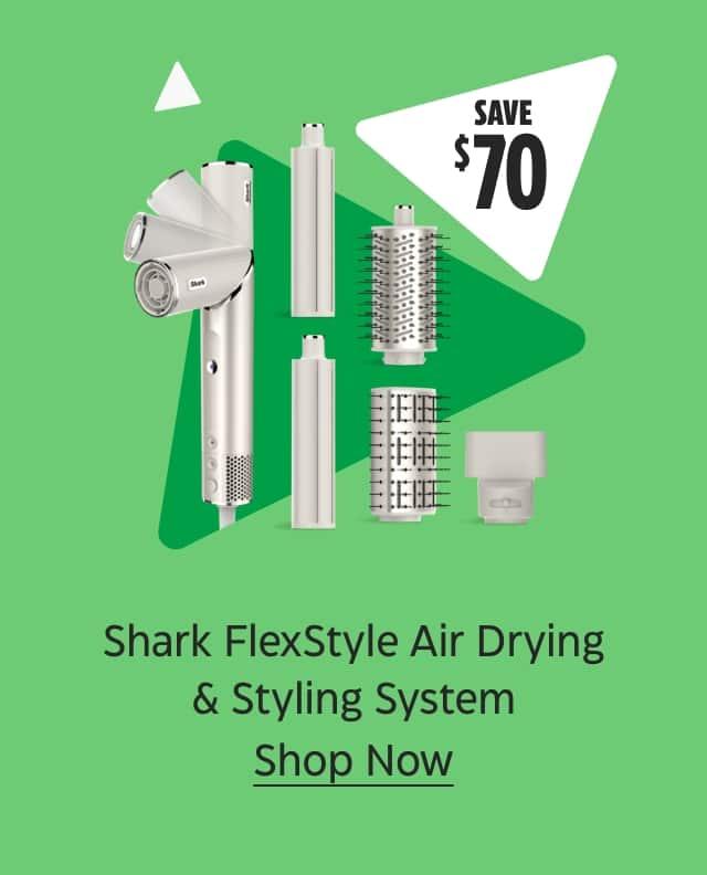 Save $70. Shark FlexStyle Air Drying & Styling System. Shop Now.