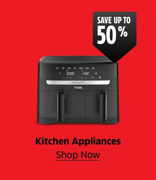 Save up to 50%. Kitchen Appliances. Shop Now.